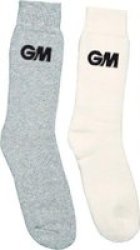 Senior Premier Deluxe Socks - Grey Size: 6-13