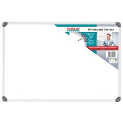 Slimline Non-magnetic Whiteboard 900 600MM