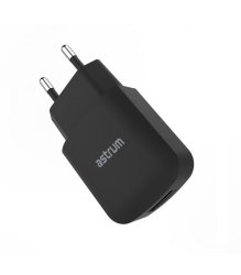 Astrum Charger 5V 2.0A USB Black CH230