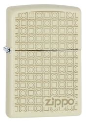 Zippo Lighter 216 Geometric Boxes Design
