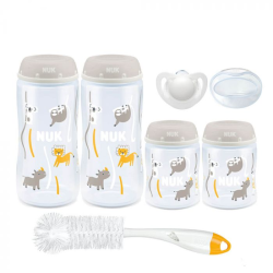 Nuk First Choice Temperature Control Breast Milk Storage Starter Pack - Safari