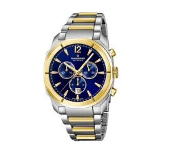 Swiss Made Mens Stainless Steel Watch - Chrono Sports Collection