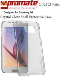 Promate CRYSTAL-S6 Crystal Clear Shell Protective Case Retail Box 1 Year Warranty