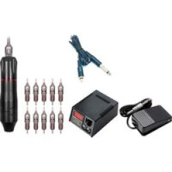 Lubanzi Rotary Tattoo Pen For Lining Shading - Complete Kit