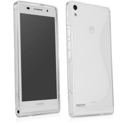 Huawei Ascend P6 Case Boxwave Duosuit Ultra Durable Tpu Case W shock Absorbing Corners For Huawei Ascend P6 - Frosted Clear