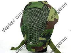 Stalker Type Full Face Metal Mesh Mask Ver. 3 -- Us Army Woodland