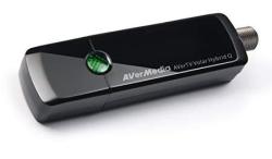 AVerMedia Avertv Volar Hybrid Q USB Tv Tuner Atsc Clear Qam Hdtv & Fm Radio Supports Windows & Android Tv 7.0 Or Abo