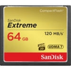 SanDisk Extreme Compact Flash Memory Card 64GB