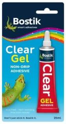 Bostik Adhesive Clear Gel 25ML Blister 1-0556