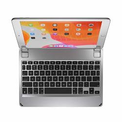 Brydge 10.2 Keyboard For Apple Ipad 2019 Aluminum Bluetooth Keyboard With Backlit Keys Silver