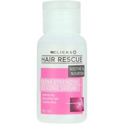 Clicks Hair Rescue Smooth & Nourishing Silicone Serum 50ML