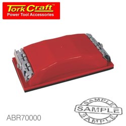 Craft Sanding Block 165 X 85 For Hand Use Red