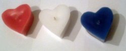 Floating Heart Candle