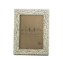 EcoHome 8X10 Picture Frames Distressed Gold - Mount Desktop Display Frames By