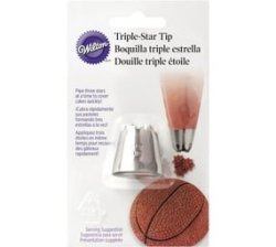Wilton 2010 Large Triple Star Buttercream Icing Piping Nozzle Cake Decor Tip