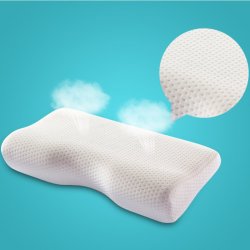 Memory Foam Orthopedic Neck Soft Pillow - Bamboo Fiber China