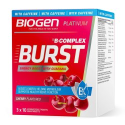Biogen Platinum Biogen B Complex Burst Effervescant Cherry 30 Tablets