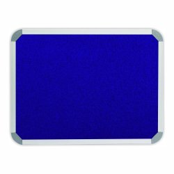 Info Board Aluminium Frame - 900 900MM - Royal Blue