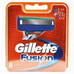 Gillette Fusion 80201236 Pack Of 8 Razor Blades
