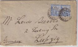 Cape Of Good Hope 1907 Kevii Cover To From Stal Street Cape Town Fine