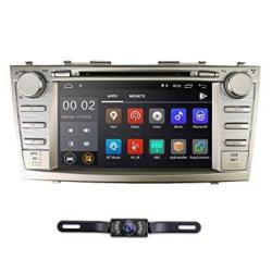 Android 8.1 Quad Core Car DVD Player Toyota Camry 2007-2011 Aurion 2006-2011 8 Inch Screen Gps Navi Bt Radio Rds Dtv USB Android iphone Mirrorlink