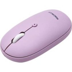 Macally Bttopbat Rechargeable Bluetooth Optical Mouse Pink