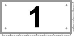 Race Numbers 1-100 Competitor Tryout Tyvek Bib Numbers Set Of 100 Select Sequence Using "size" Choice.