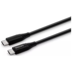 Philips Braided USB Type C To USB Type C 1.2M Cable - DLC5204C 00