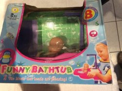 Funny Bathtub- Sprays Water