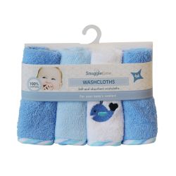 Washcloths - 4 Pack - Assorted