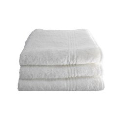 Glodina Black Label Luxury Marathon Snag Proof 550GSM -bath Towel -pack Of 3 -white