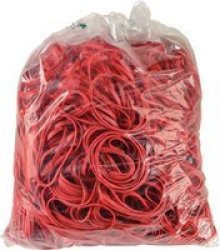 Rubber Band Bulk Pack - Size 08 Red 1KG