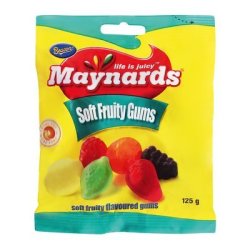 Sweets Soft Fruity Gums 125G
