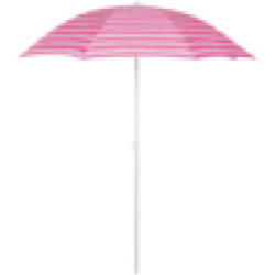 Bush Baby Riviera Tilt Beach Umbrella 180CM Assorted Item - Supplied At Random