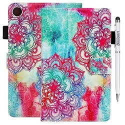 Billionn Mediapad M5 8.4 Case With Stylus Holder Free Stylus Pen Painting Protective Cover Folio Premium Pu Leather Stand Smart Shell For Huawei Mediapad