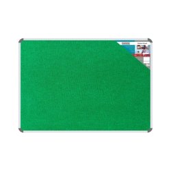 Bulletin Board Ribbed Aluminium Frame 1800X1200MM - Palm