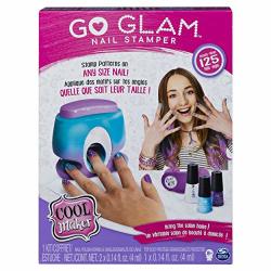 Cool Maker, GO GLAM Nail Stamper Salon for Manicures and Pedicures with 5  Patterns and Nail Dryer