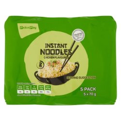 Chicken Instant Noodles 5 X 70G
