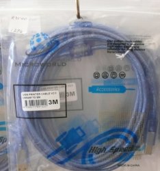 Printer Cable Usb 2.0 To Bm 3m