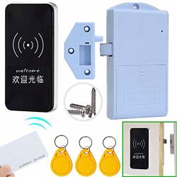 Cabinet Electronic Sensor Lock Rfid Electronic Cabinet Lock Suitable For Wardrobes Lockers Chests Of Drawers Hotels Bathrooms Schools Etc.