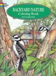 Backyard Nature Colouring Book hardcover