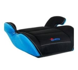 Baby Car Booster Seat Cushion - Black & Blue