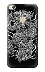 R1943 Dragon Tattoo Case Cover For Huawei P8 Lite 2017