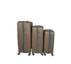 3 Piece Travel Suitcase Bag Set A03 Cream