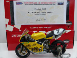 Minichamps 1 12 - Frankie Chili - Ducati 998rs Wsb 2004