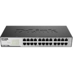 D-Link DES-1024D - 24 Port 10 100 Un-managed Switch - Auto-mdi mdix