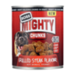 Bose Boss Mighty Chunks Grilled Steak Flavour Wet Dog Food 775G