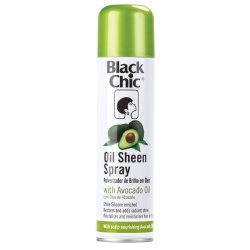 Black Chic Oil Sheen Spray With Avocado Oil 275ML