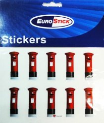 Iluv Multi Stickers English Post Box