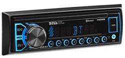 Boss Audio Elite 450MB Multimedia Car Stereo Single Din No Cd dvd Player MP3 USB Port Aux Input Am fm Radio Receiver